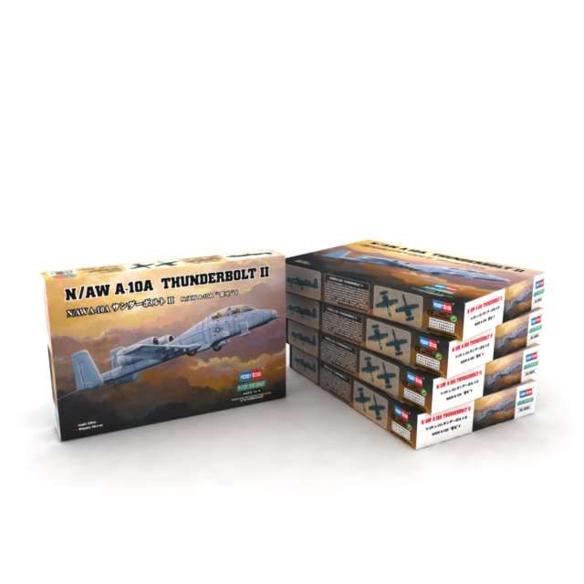 Hobby Boss 1/72 scale N/AW A-10A Thunderbolt II-Hobby Boss-ModelCars.com