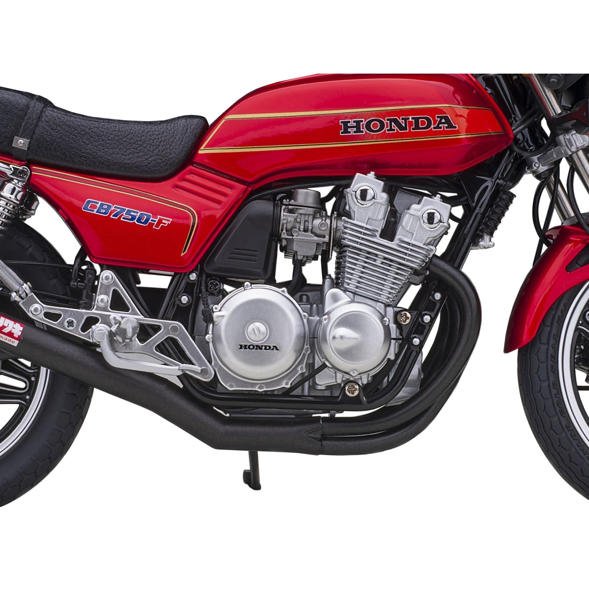 Honda CB750F Motorcycle Red with Helmet "Baribari Legend" (1986) OVA 1/12 Model by Autoart - Autoart - ModelCars.com