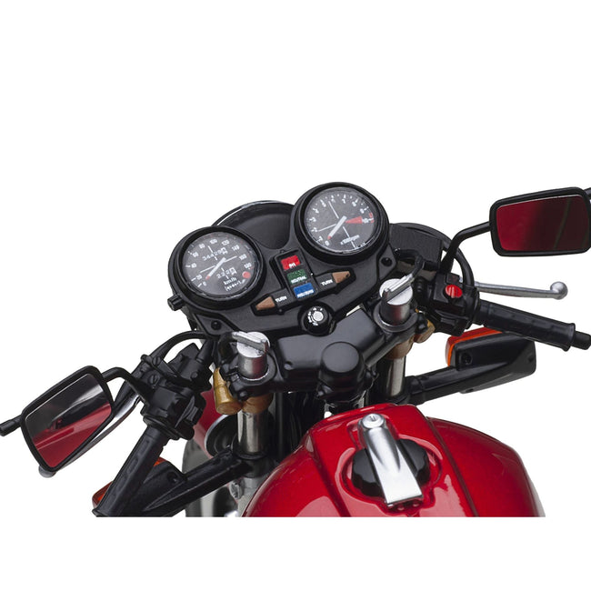 Honda CB750F Motorcycle Red with Helmet "Baribari Legend" (1986) OVA 1/12 Model by Autoart - Autoart - ModelCars.com