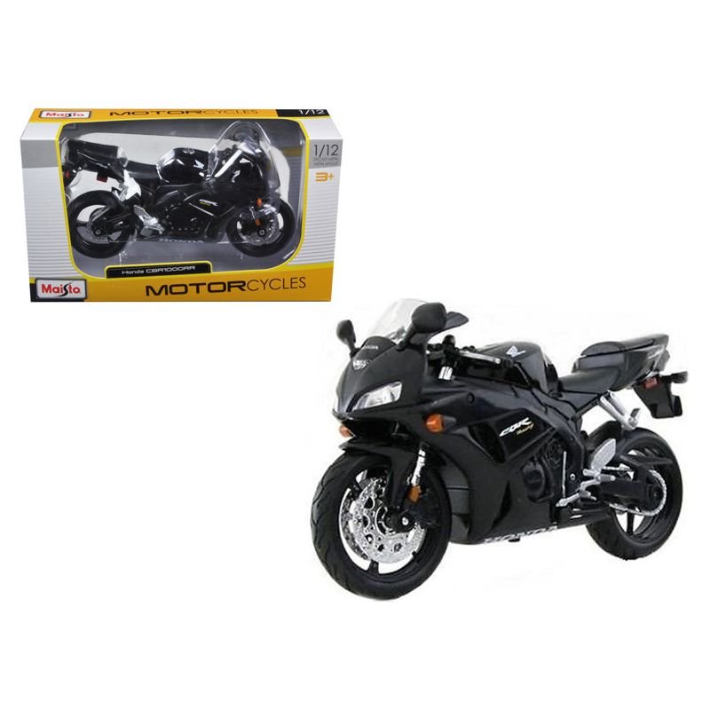 Honda CBR 1000RR Black 1/12 Diecast Motorcycle Model by Maisto - Maisto - ModelCars.com