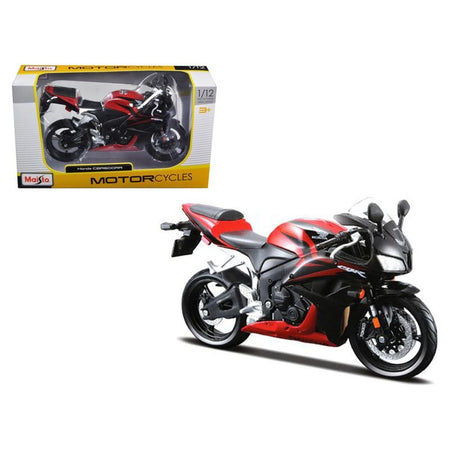 Honda CBR 600RR Red and Black 1/12 Diecast Motorcycle Model by Maisto - Maisto - ModelCars.com