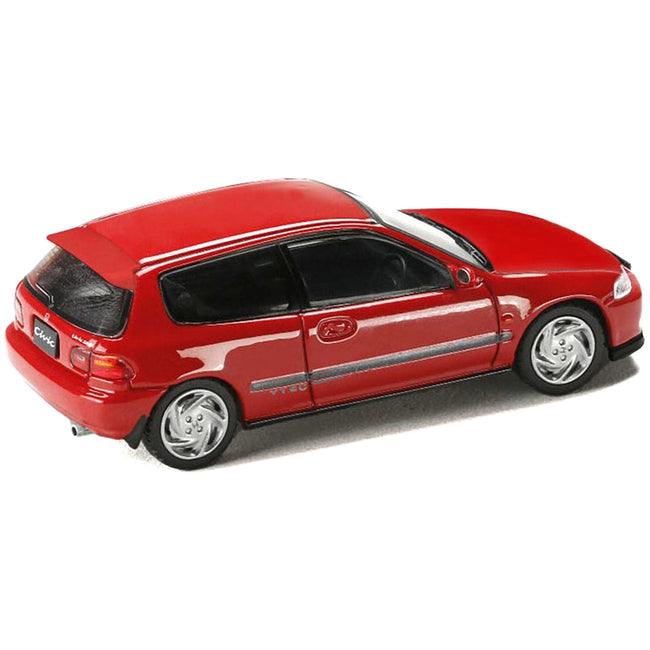 Honda Civic (EG6) SIR - II RHD (Right Hand Drive) Milano Red "JDM64" Series 1/64 Diecast Model Car by Hobby Japan - Hobby Japan - ModelCars.com