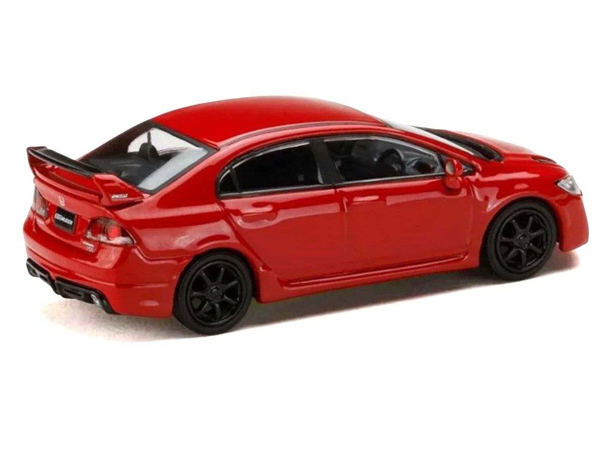 Honda Civic Mugen RR (FD2) RHD (Right Hand Drive) Milano Red "JDM64" Series 1/64 Diecast Model Car by Hobby Japan-Hobby Japan-ModelCars.com