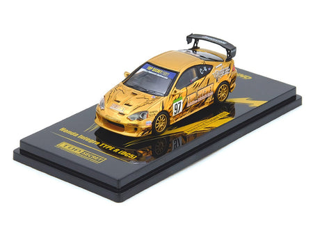 Honda Integra Type R (DC5) RHD (Right Hand Drive) 97 "Top Secret Thailand" Gold Metallic with Graphics "Honda Fest Thailand 2025"1/64 Diecast Model Car by Inno Models-Inno Models-ModelCars.com