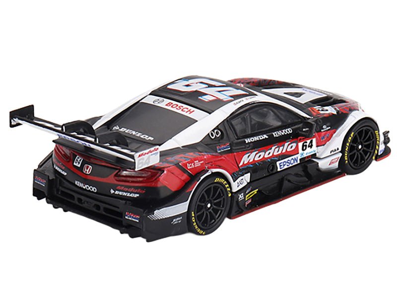 Honda NSX-GT "Type S" GT500 #64 Takuya Izawa - Kakunoshin Ohta "Modulo Nakajima Racing" "Super GT Series" (2023) Limited Edition 1/64 Diecast Model Car by Mini GT-Mini GT-ModelCars.com