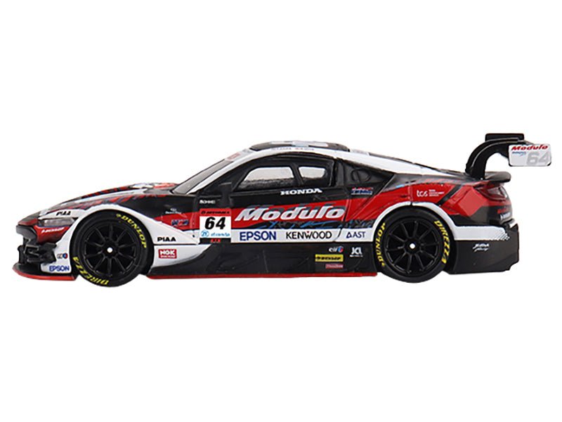 Honda NSX-GT "Type S" GT500 #64 Takuya Izawa - Kakunoshin Ohta "Modulo Nakajima Racing" "Super GT Series" (2023) Limited Edition 1/64 Diecast Model Car by Mini GT-Mini GT-ModelCars.com
