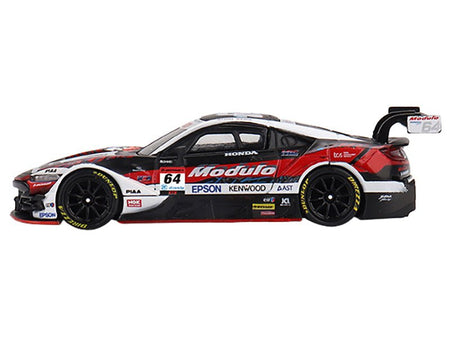 Honda NSX-GT "Type S" GT500 #64 Takuya Izawa - Kakunoshin Ohta "Modulo Nakajima Racing" "Super GT Series" (2023) Limited Edition 1/64 Diecast Model Car by Mini GT-Mini GT-ModelCars.com