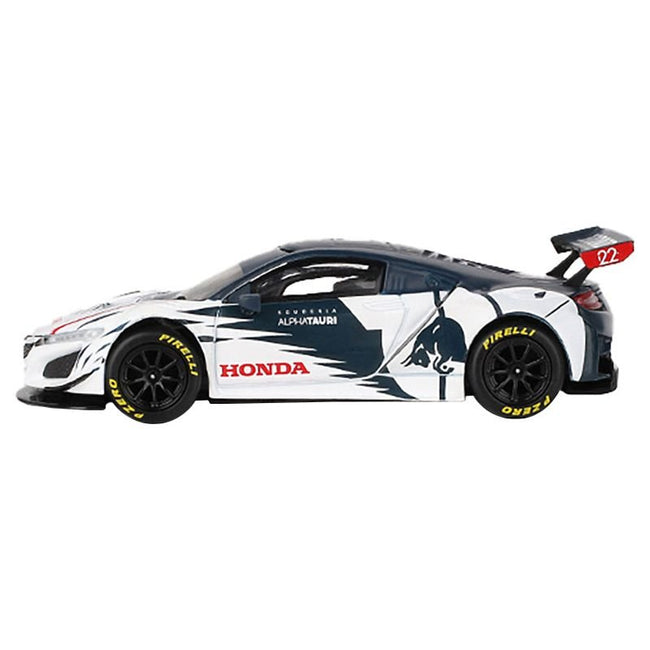 Honda NSX GT3 EVO 22 Yuki Tsunoda "AlphaTauri" "Red Bull Formula Nurburgring" (2023) Limited Edition to 6000 pieces Worldwide 1/64 Diecast Model Car by Mini GT - Mini GT - ModelCars.com