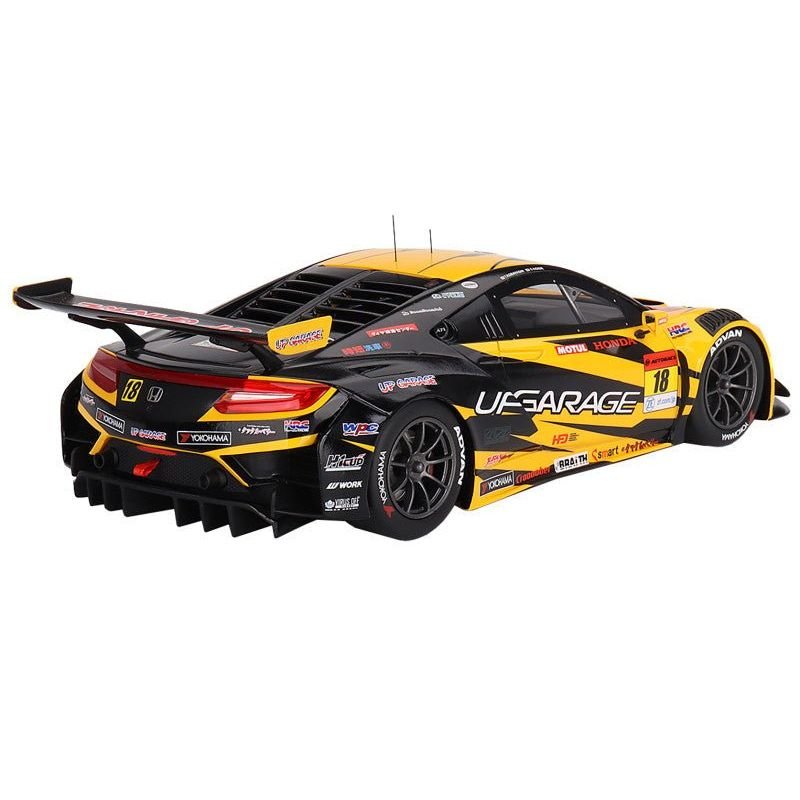 Honda NSX GT3 EVO22 #18 Takashi Kobayashi - Syun Koide "Team UpGarage" "Super GT Series" (2023) 1/18 Model Car by Top Speed-Top Speed-ModelCars.com