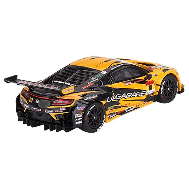 Honda NSX GT3 EVO22 #18 Takashi Kobayashi - Syun Koide "Team UpGarage" "Super GT Series" (2023) Limited Edition 1/64 Diecast Model Car by Mini GT-Mini GT-ModelCars.com