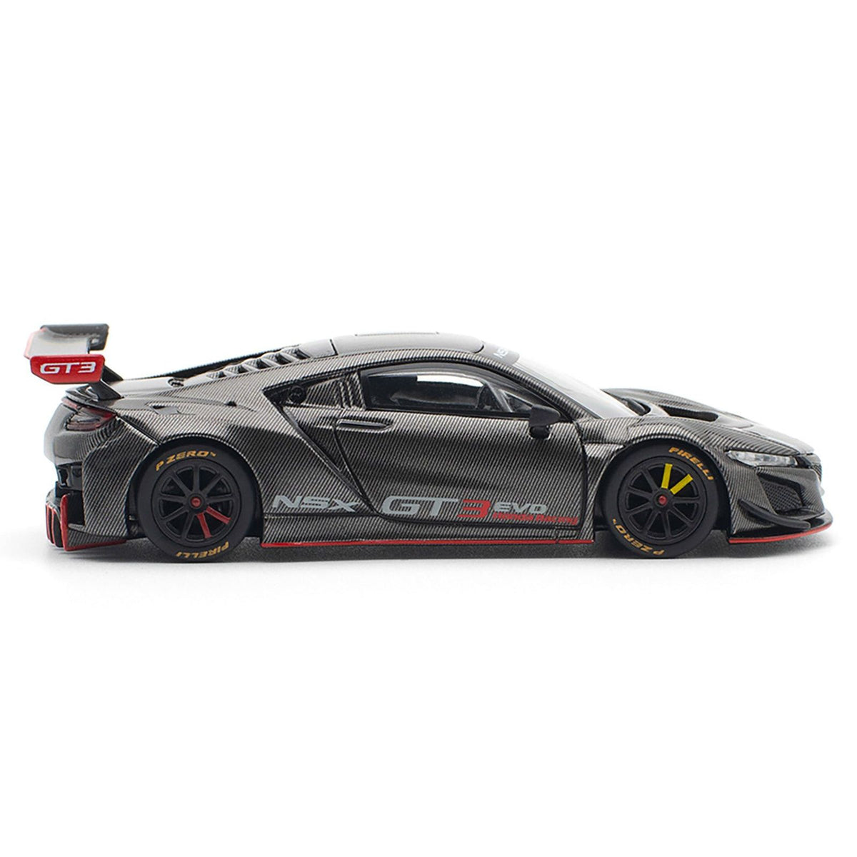Honda NSX GT3 EVO22 Carbon Edition 1/64 Diecast Model Car by Pop Race - Pop Race - ModelCars.com