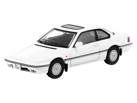 Honda Prelude (BA4) RHD (Right Hand Drive) White "J Collection" Series 1/64 Diecast Model by Tarmac Works-Tarmac Works-ModelCars.com