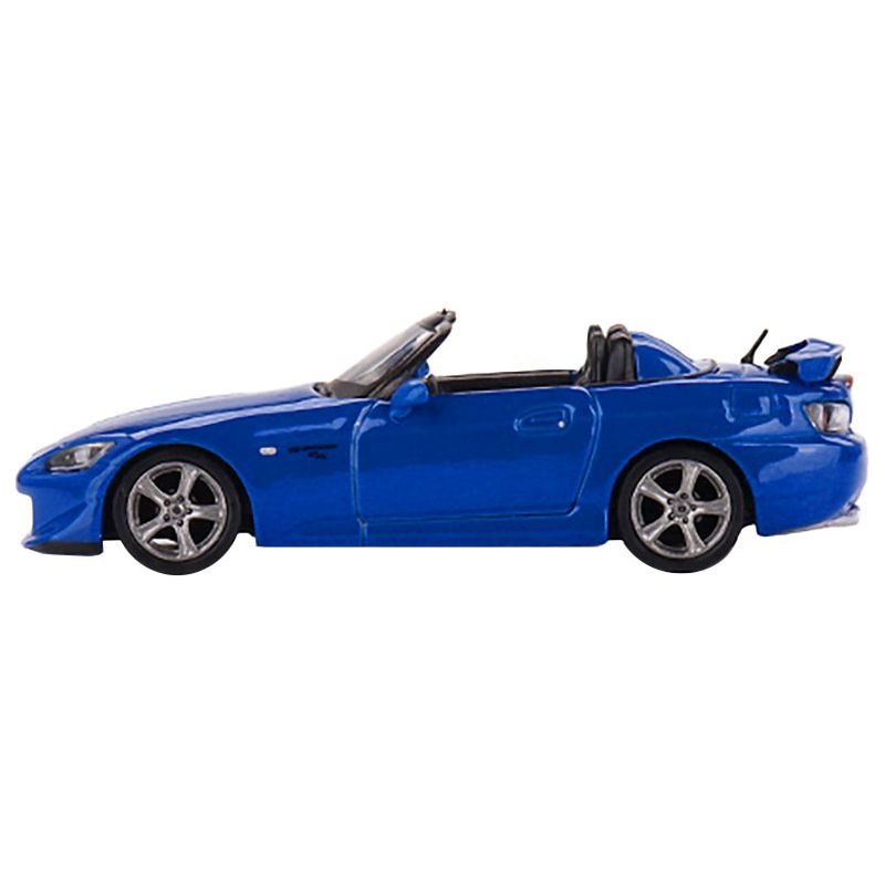 Honda S2000 (AP2) CR Convertible Apex Blue Metallic Limited Edition to 1200 pieces Worldwide 1/64 Diecast Model Car by Mini GT - Mini GT - ModelCars.com