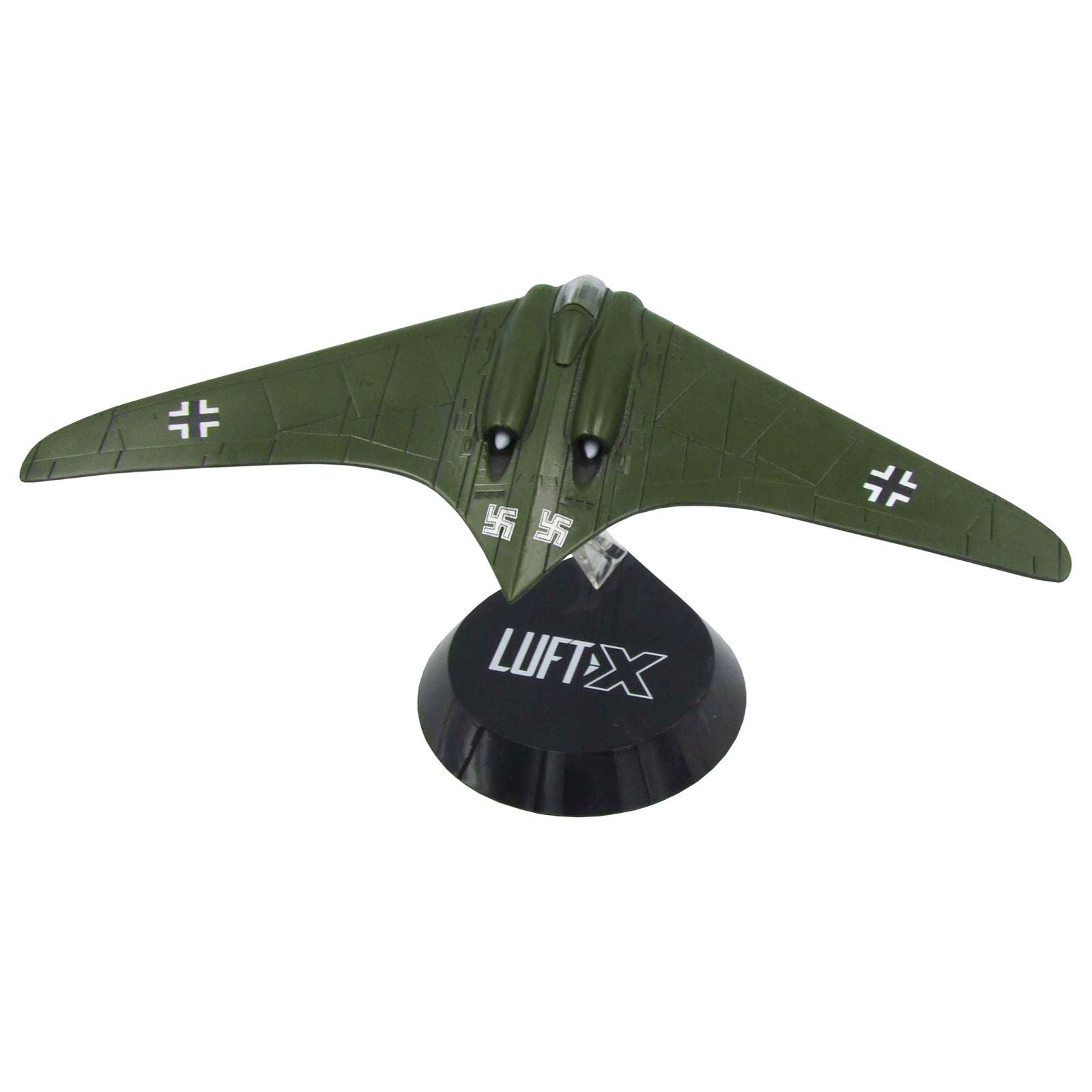 Horten Ho 229 Aircraft Prototype Dark Green "German Luftwaffe" 1/72 Model Airplane by Luft - X - Luft - X - ModelCars.com