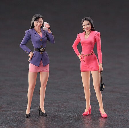 Hasegawa 80'S BUBBLY GIRL FIGURES