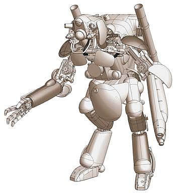 Hasegawa Humanoid Unmanned Interceptor Grober Hund