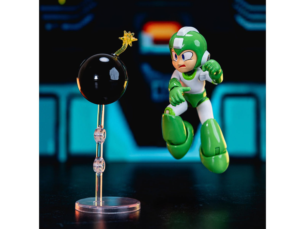 Hyper Bomb 4.5" Moveable Figure with Accessories and Alternate Head and Hands "Mega Man" (1987) Video Game Model by Jada-Jada-ModelCars.com