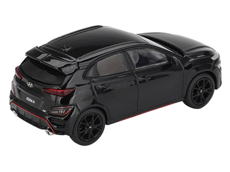 Hyundai Kona N Phantom Black Limited Edition 1/64 Diecast Model Car by Mini GT-Mini GT-ModelCars.com
