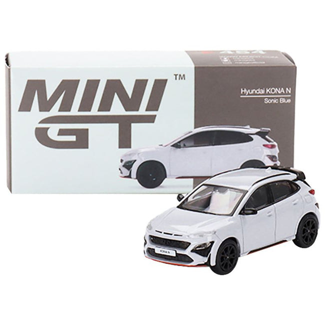 Hyundai KONA N Sonic Blue Limited Edition to 1200 pieces Worldwide 1/64 Diecast Model Car by True Scale Miniatures - True Scale Miniatures - ModelCars.com