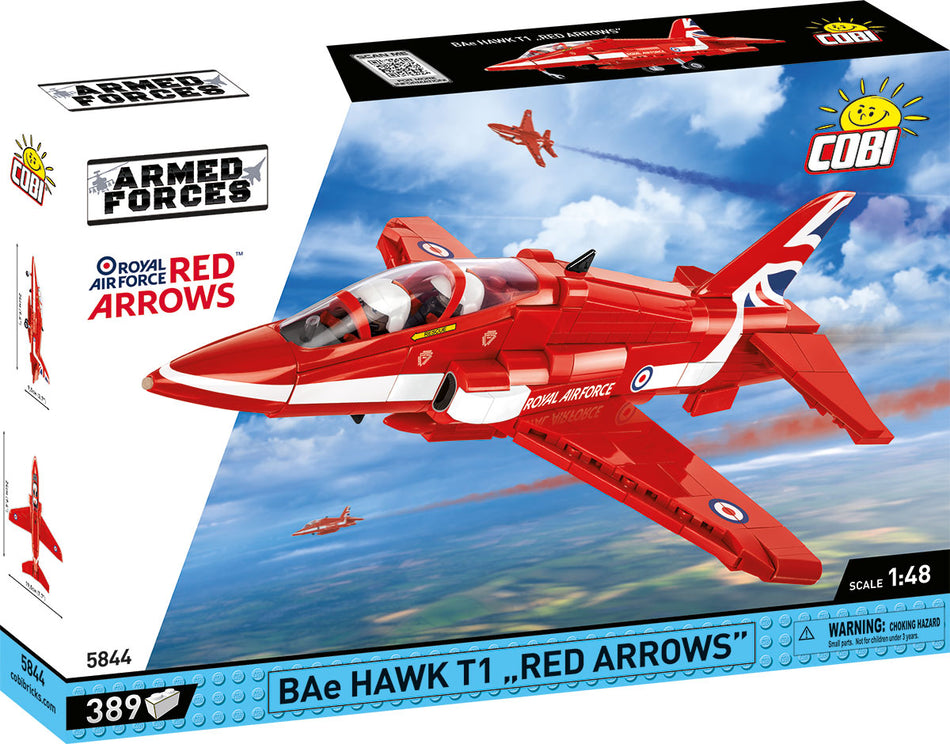 Cobi 389pcs Armed Forces BAE Hawk T1 Red Arrow