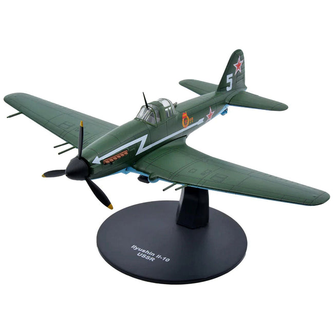 Ilyushin IL - 10 Ground Attack Aircraft (USSR 1944) 1/72 Diecast Model by Warbirds of WWII - War Birds of WWII - ModelCars.com