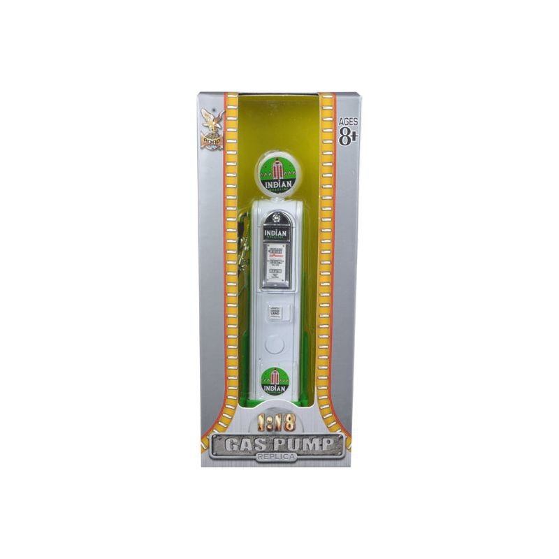 Indian Gasoline Vintage Gas Pump Digital 1/18 Diecast Replica by Road Signature - Road Signature - ModelCars.com