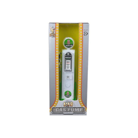 Indian Gasoline Vintage Gas Pump Digital 1/18 Diecast Replica by Road Signature - Road Signature - ModelCars.com