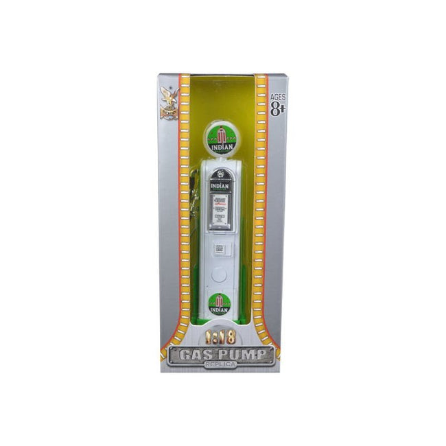 Indian Gasoline Vintage Gas Pump Digital 1/18 Diecast Replica by Road Signature - Road Signature - ModelCars.com