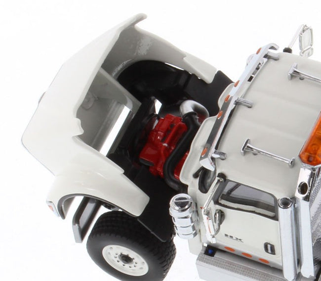 International HX520 Day Cab Tandem Tractor White 1/50 Diecast Model by Diecast Masters-Diecast Masters-ModelCars.com