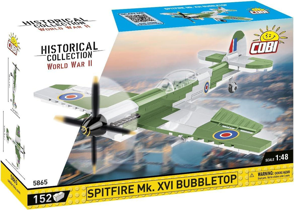 Cobi 152 PCS HC WWII /5865/ SUPERMARINE SPITFIRE MK.X