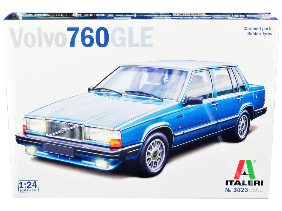 Skill 3 Model Kit Volvo 760 GLE 1/24 Scale Model by Italeri