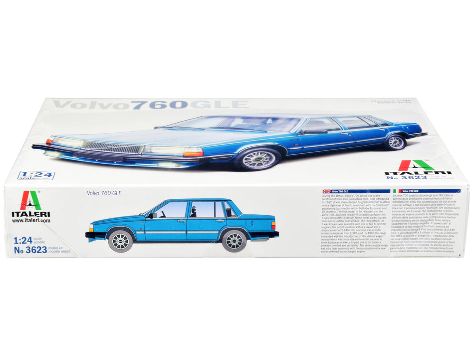 Skill 3 Model Kit Volvo 760 GLE 1/24 Scale Model by Italeri