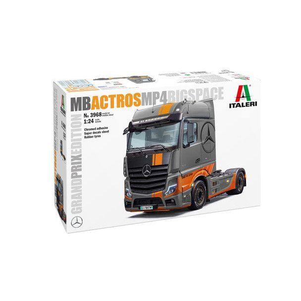 ITA3968 - Italeri 1/24 Mercedes-Benz Actros MP4 Giga Space GP Edition-Italeri-ModelCars.com