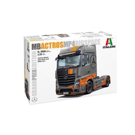 ITA3968 - Italeri 1/24 Mercedes-Benz Actros MP4 Giga Space GP Edition-Italeri-ModelCars.com