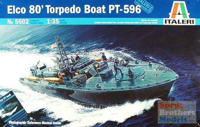 1:35 ELCO 80 TORPEDO BOAT     