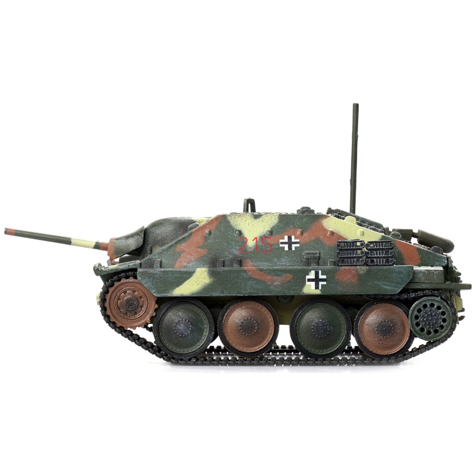 Jagdpanzer 38(T) SD.Kfz. 138/2 Hetzer Tank Destroyer Camouflage "German Army World War II" 1/72 Diecast Model by Legion - Legion - ModelCars.com