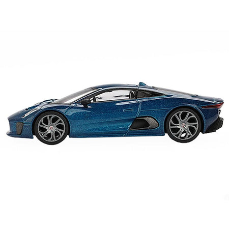 Jaguar C-X75 Blue Metallic Limited Edition 1/64 Diecast Model Car by Mini GT-Mini GT-ModelCars.com