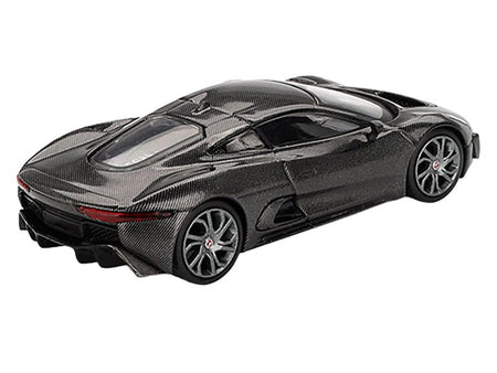 Jaguar C-X75 "Test Car" Black Carbon Limited Edition 1/64 Diecast Model Car by Mini GT-Mini GT-ModelCars.com