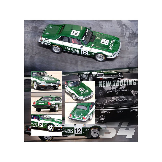 Jaguar XJ-S RHD (Right Hand Drive) 12 "TWR Racing" Winner ETCC (European Touring Car Championship) Spa-Francorchamps (1984) 1/64 Diecast Model Car by Inno Models-Inno Models-ModelCars.com