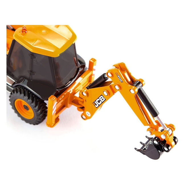 JCB 4CX Back Hoe Loader Yellow 1/50 Diecast Model by Siku-SIKU-ModelCars.com