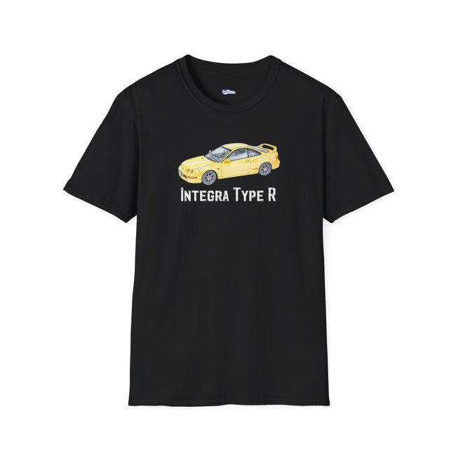 JDM T-Shirt - 2000 Acura Integra Type R Yellow-Modelcars.com-ModelCars.com