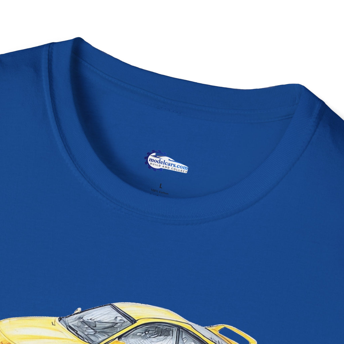 JDM T-Shirt - 2000 Acura Integra Type R Yellow with model designation-Modelcars.com-ModelCars.com