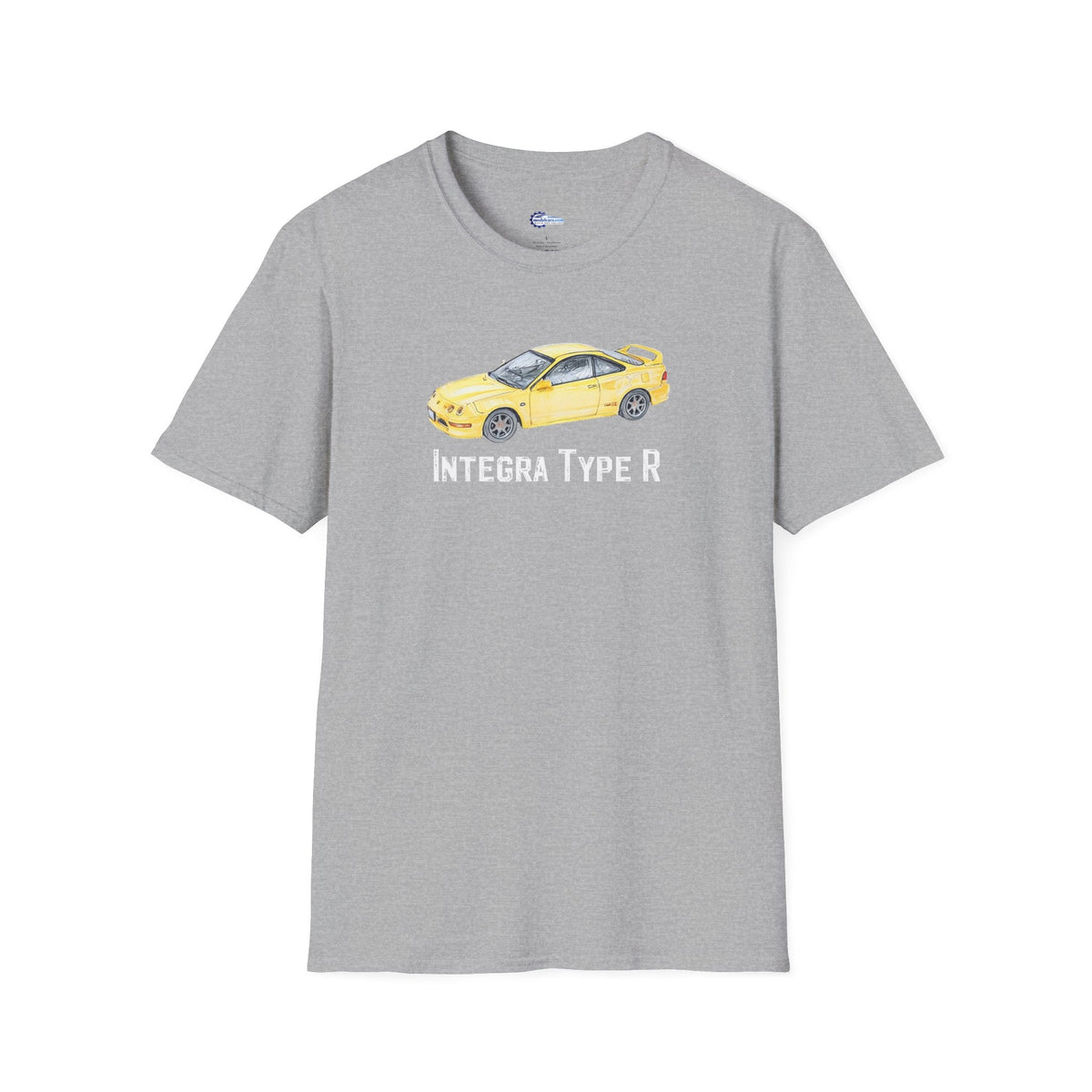 JDM T-Shirt - 2000 Acura Integra Type R Yellow with model designation-Modelcars.com-ModelCars.com