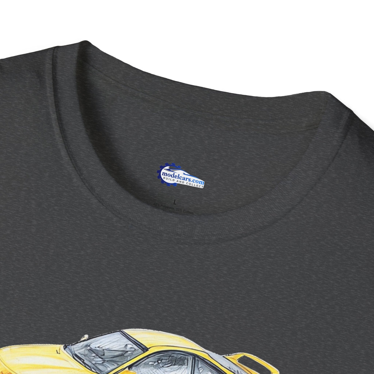 JDM T-Shirt - 2000 Acura Integra Type R Yellow with model designation-Modelcars.com-ModelCars.com