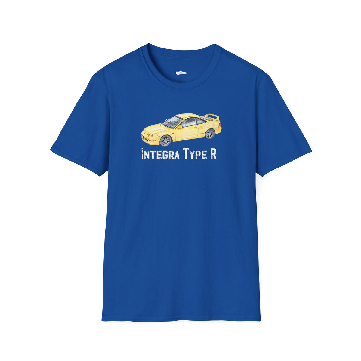 JDM T-Shirt - 2000 Acura Integra Type R Yellow with model designation-Modelcars.com-ModelCars.com