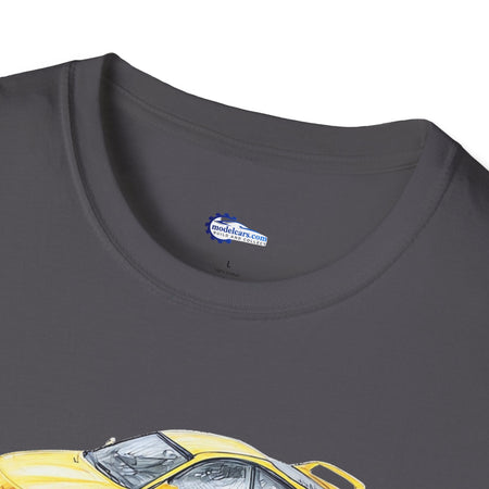JDM T-Shirt - 2000 Acura Integra Type R Yellow with model designation-Modelcars.com-ModelCars.com