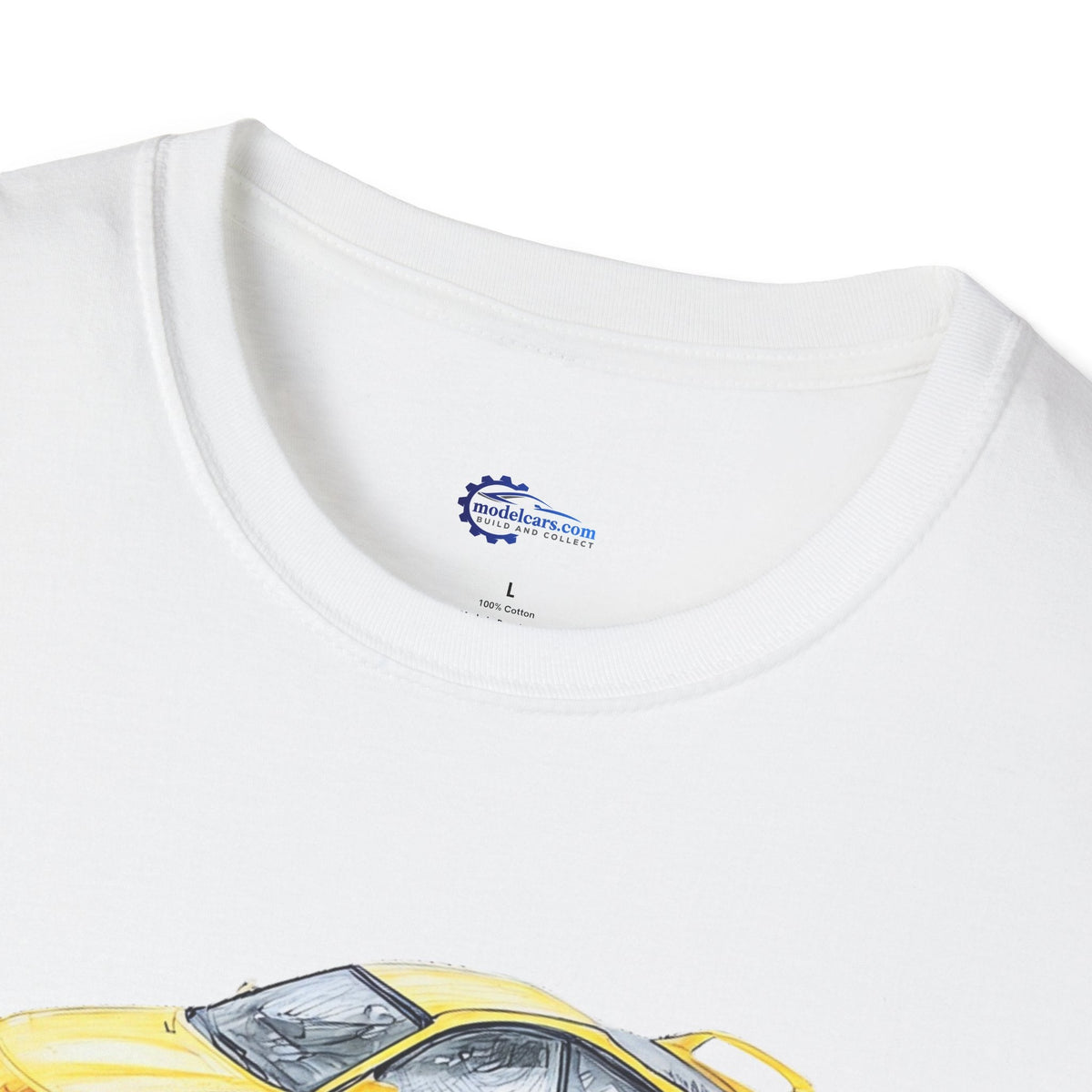 JDM T-Shirt - 2000 Acura Integra Type R Yellow with model designation-Modelcars.com-ModelCars.com