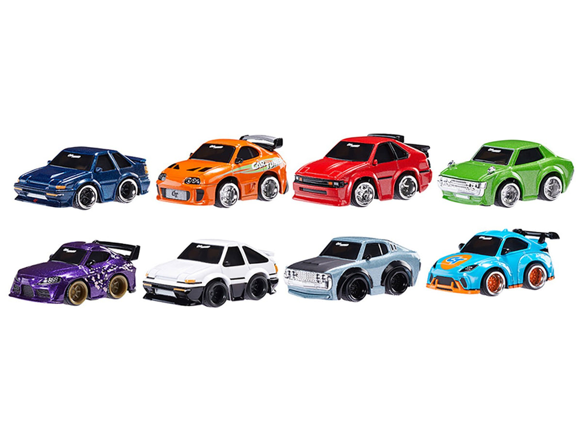 JDM Tuners Series 1 Set of 8 Pieces Diecast Model Cars by CarTuned-Car Tuned-ModelCars.com