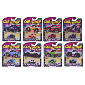 JDM Tuners Series 1 Set of 8 Pieces Diecast Model Cars by CarTuned
