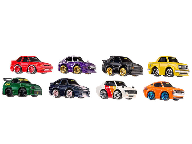 JDM Tuners Series 5 Set of 8 Pieces Diecast Model Cars by CarTuned-Car Tuned-ModelCars.com